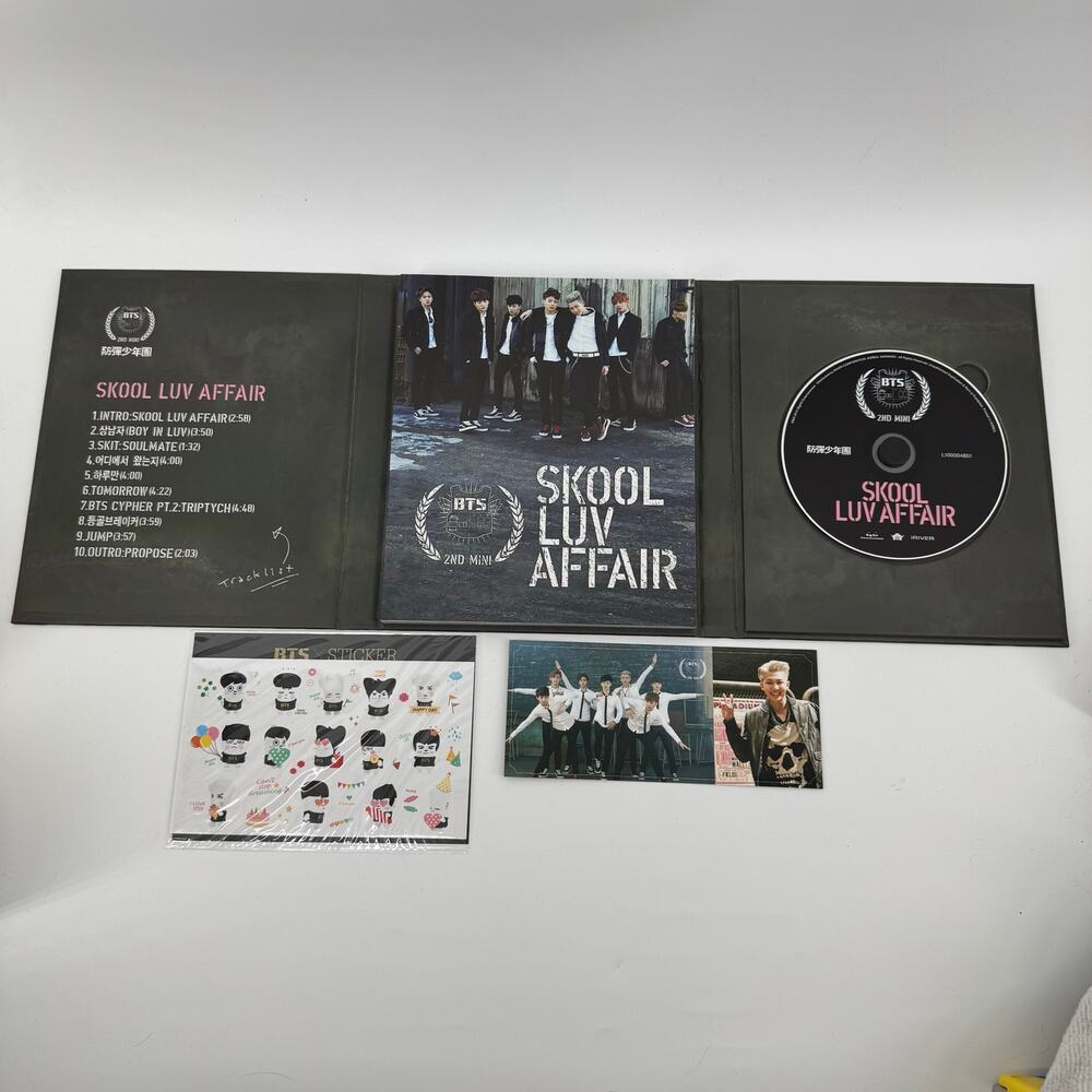 BTS Skool Luv Affair 2nd Mini Album Complete Korean Press Photocard